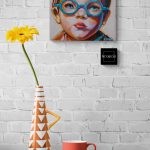 close-up-of-a-flower-and-vase-on-a-cabinet